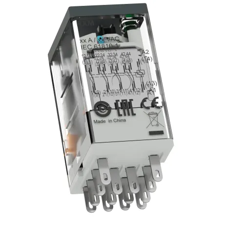 Миниатюрное электромеханическое реле Harmony Easy, 3А, 4CO, с LED, =24В RXM4LB2BD