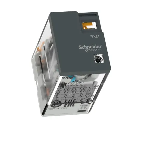 Миниатюрное электромеханическое реле Harmony Easy, 3А, 4CO, с LED, =24В RXM4LB2BD