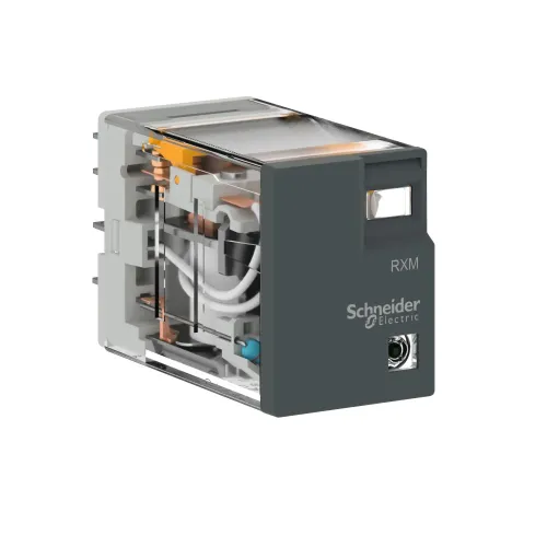 Миниатюрное электромеханическое реле Harmony Easy, 3А, 4CO, с LED, 230В RXM4LB2P7