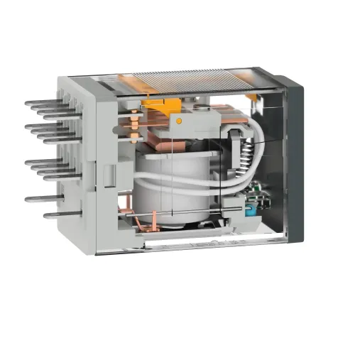 Миниатюрное электромеханическое реле Harmony Easy, 3А, 4CO, с LED, 230В RXM4LB2P7