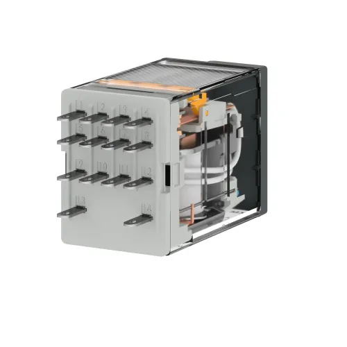 Миниатюрное электромеханическое реле Harmony Easy, 3А, 4CO, с LED, 230В RXM4LB2P7