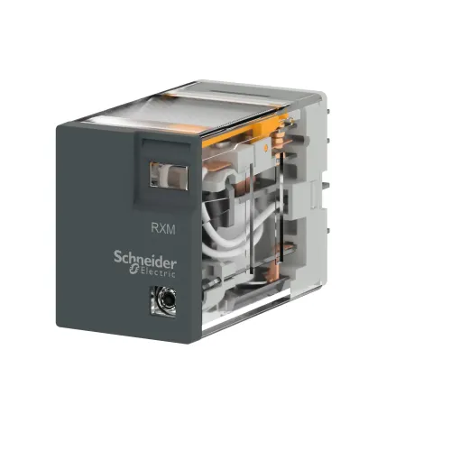 Миниатюрное электромеханическое реле Harmony Easy, 3А, 4CO, с LED, 230В RXM4LB2P7
