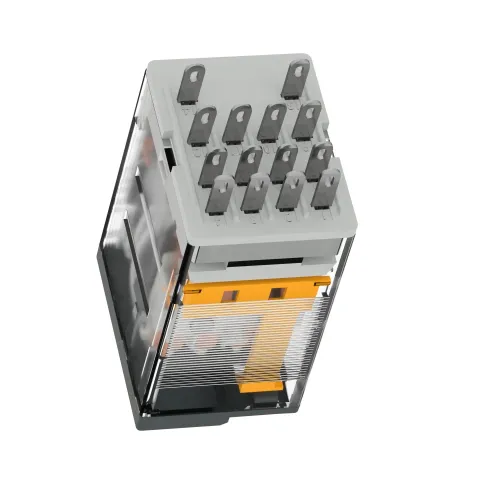 Миниатюрное электромеханическое реле Harmony Easy, 3А, 4CO, с LED, 230В RXM4LB2P7