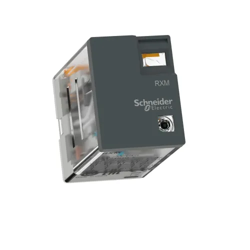 Миниатюрное электромеханическое реле Harmony Easy, 3А, 4CO, с LED, 230В RXM4LB2P7