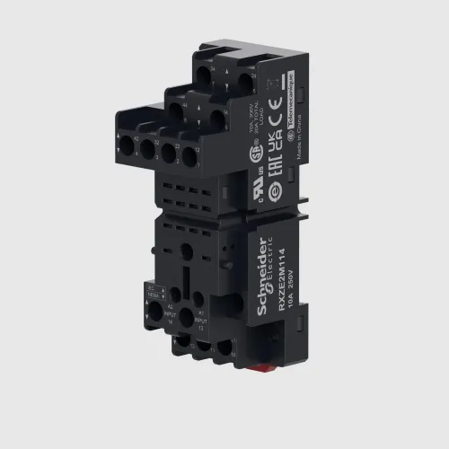 Розетка для реле типа RXM2/4 RXZE2M114