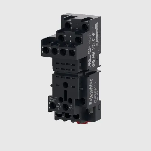 Розетка для реле типа RXM2/4 RXZE2M114