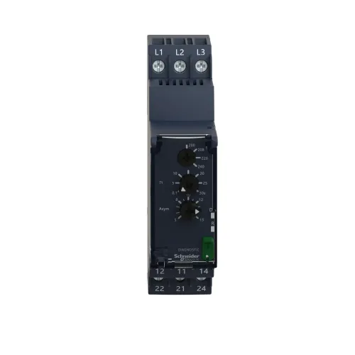 Реле контроля трехфазного напряжения 160/288В RM22TA31
