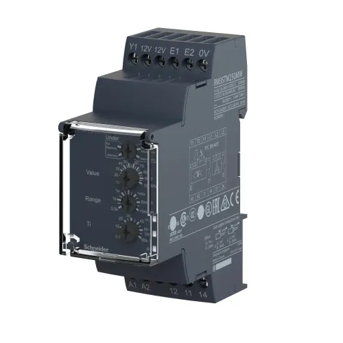 Реле контроля напряжения мин/макс. 1-100В RM35UA12MW