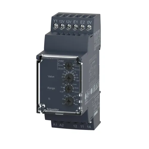 Реле контроля напряжения мин/макс. 1-100В RM35UA12MW