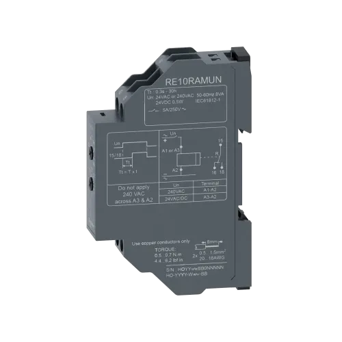 Реле времени, задержка включения Schneider Electric RE10RAMUN