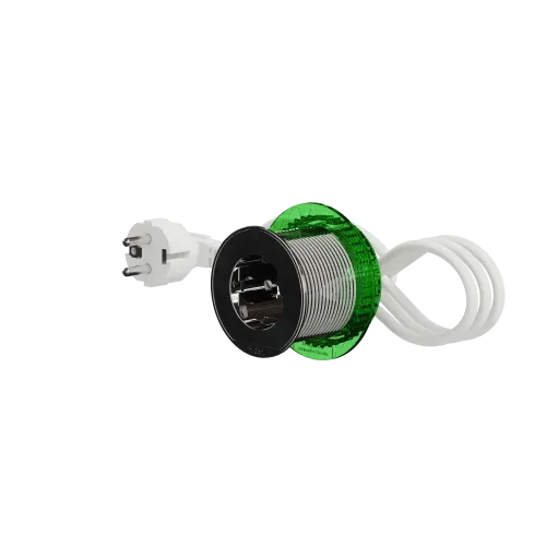 Розетка в стол 220в, белый, INS44000 Schneider Electric