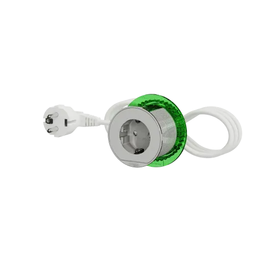 Розетка в стол 220в, белый, INS44000 Schneider Electric