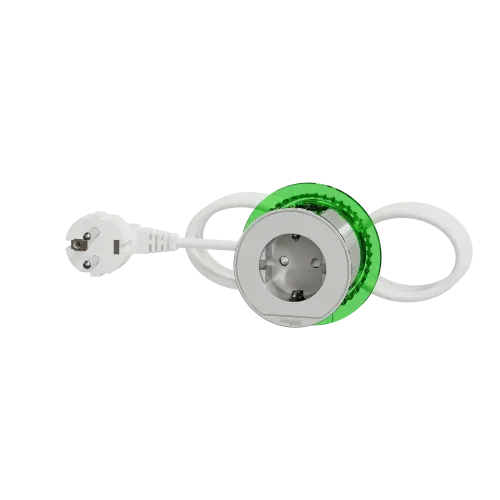 Розетка в стол 220в, белый, INS44000 Schneider Electric
