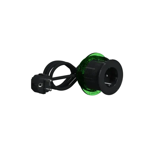 Розетка в стол 220в, антрацит, INS44001 Schneider Electric