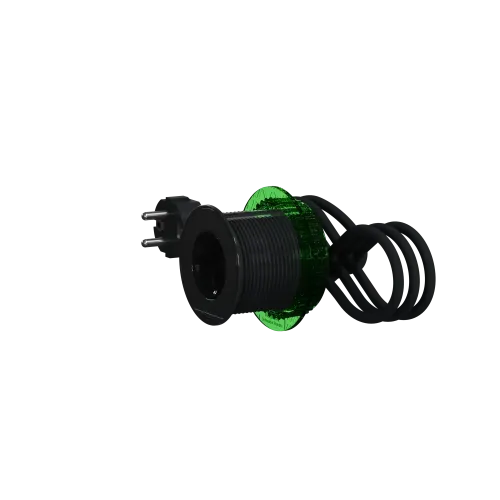 Розетка в стол 220в, антрацит, INS44001 Schneider Electric