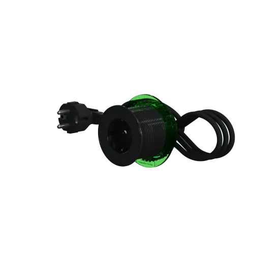 Розетка в стол 220в, антрацит, INS44001 Schneider Electric