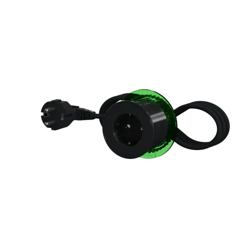 Розетка в стол 220в, антрацит, INS44001 Schneider Electric