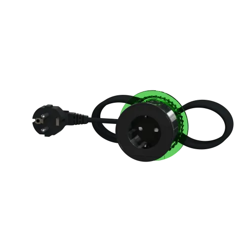 Розетка в стол 220в, антрацит, INS44001 Schneider Electric