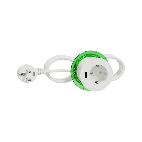 Розетка в стол 220в с USB тип А, белый, INS44004 Schneider Electric