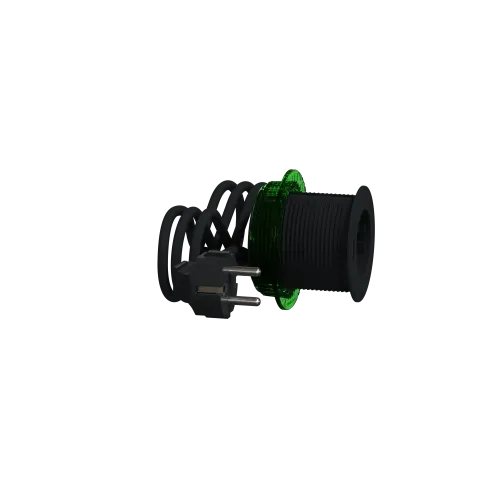 Розетка в стол 220в с USB тип А, антрацит, INS44005 Schneider Electric