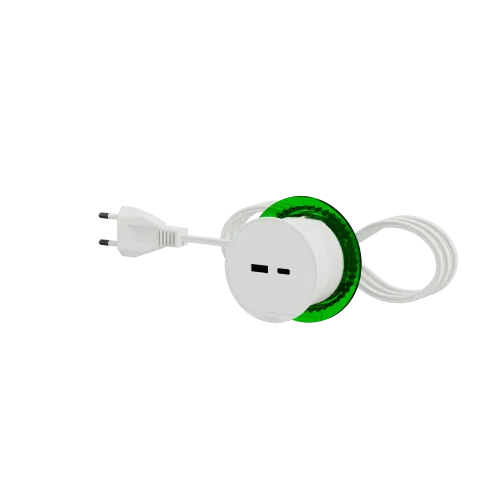 Розетка USB для зарядки в стол, белый, INS44008 Schneider Electric