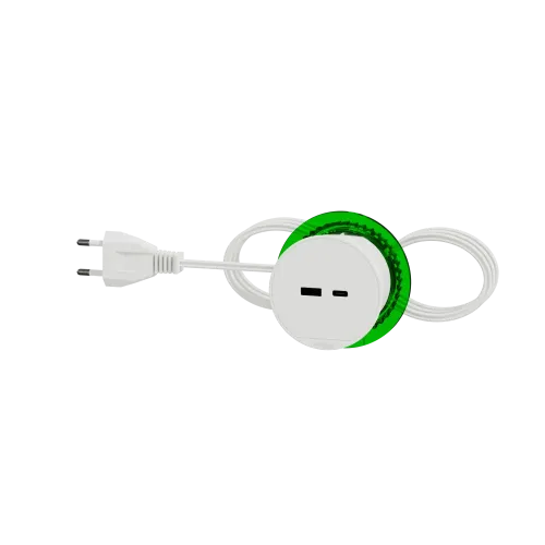 Розетка USB для зарядки в стол, белый, INS44008 Schneider Electric
