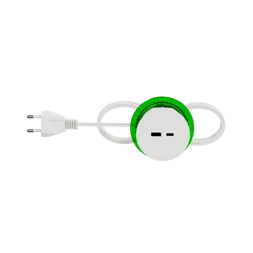 Розетка USB для зарядки в стол, белый, INS44008 Schneider Electric