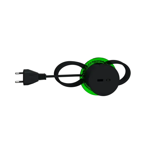Розетка USB для зарядки в стол, антрацит, INS44009 Schneider Electric