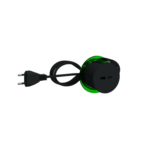 Розетка USB для зарядки в стол, антрацит, INS44009 Schneider Electric