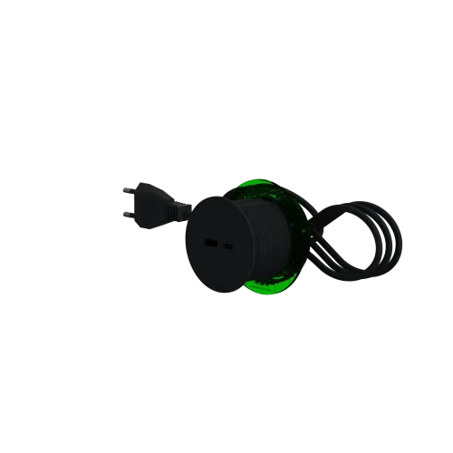 Розетка USB для зарядки в стол, антрацит, INS44009 Schneider Electric