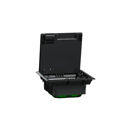 Напольный лючок пластиковый, 4 поста (M), Unica System+ INS52120