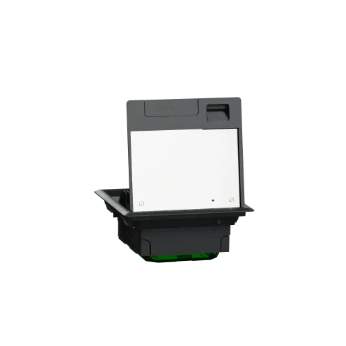 Напольный лючок пластиковый, 4 поста (M), Unica System+ INS52120
