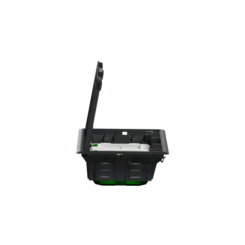 Напольный лючок пластиковый, 6 постов (L), Unica System+ INS52122