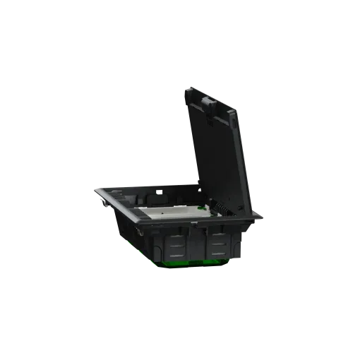 Напольный лючок пластиковый, 6 постов (L), Unica System+ INS52122