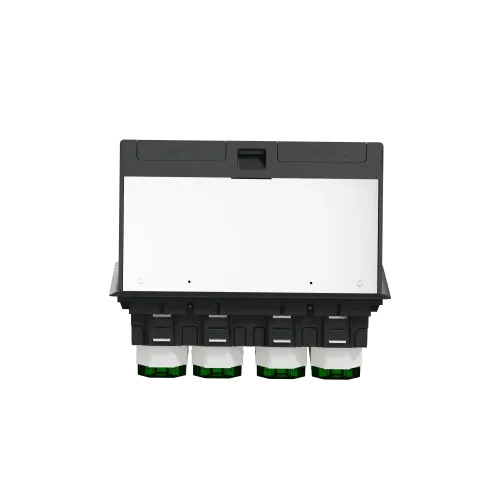 Напольный лючок пластиковый, 12 постов (XL), Unica System+ INS52126