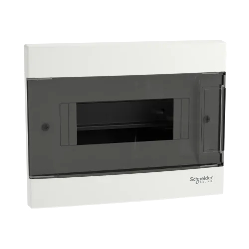 Электрический щит на 8 модулей, врезной, дымчатая дверь, Easy9 EU Schneider Electric EZ9EUA108
