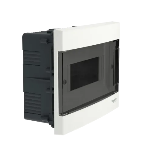 Электрический щит на 8 модулей, врезной, дымчатая дверь, Easy9 EU Schneider Electric EZ9EUA108