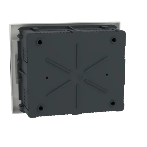 Электрический щит на 8 модулей, врезной, дымчатая дверь, Easy9 EU Schneider Electric EZ9EUA108