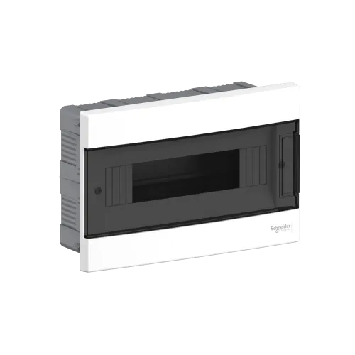Электрический щит на 12 модулей, врезной, дымчатая дверь, Easy9 EU Schneider Electric EZ9EUA112