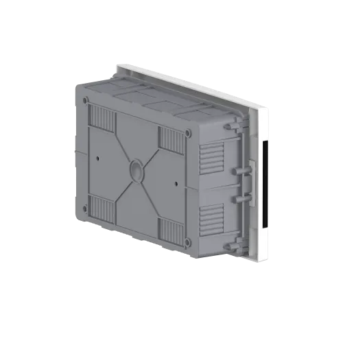 Электрический щит на 12 модулей, врезной, дымчатая дверь, Easy9 EU Schneider Electric EZ9EUA112
