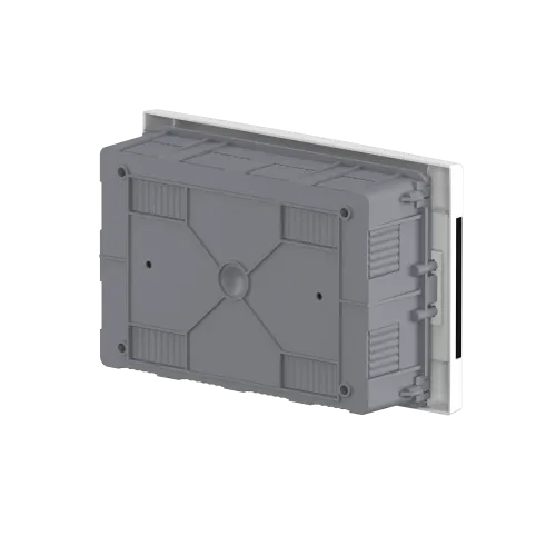 Электрический щит на 12 модулей, врезной, дымчатая дверь, Easy9 EU Schneider Electric EZ9EUA112