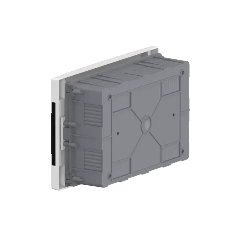 Электрический щит на 12 модулей, врезной, дымчатая дверь, Easy9 EU Schneider Electric EZ9EUA112