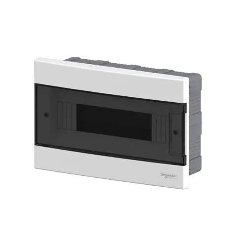 Электрический щит на 12 модулей, врезной, дымчатая дверь, Easy9 EU Schneider Electric EZ9EUA112