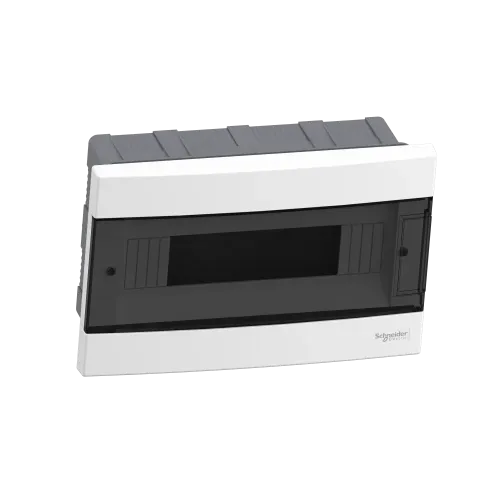 Электрический щит на 12 модулей, врезной, дымчатая дверь, Easy9 EU Schneider Electric EZ9EUA112