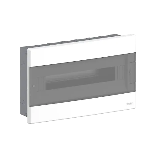 Электрический щит на 18 модулей, врезной, дымчатая дверь, Easy9 EU Schneider Electric EZ9EUA118