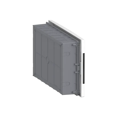Электрический щит на 18 модулей, врезной, дымчатая дверь, Easy9 EU Schneider Electric EZ9EUA118