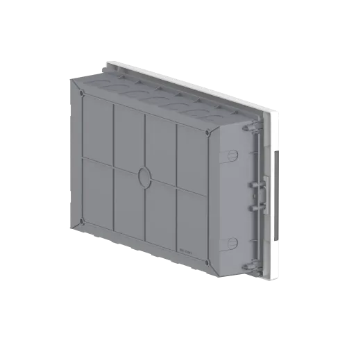 Электрический щит на 18 модулей, врезной, дымчатая дверь, Easy9 EU Schneider Electric EZ9EUA118
