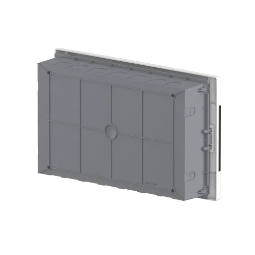 Электрический щит на 18 модулей, врезной, дымчатая дверь, Easy9 EU Schneider Electric EZ9EUA118