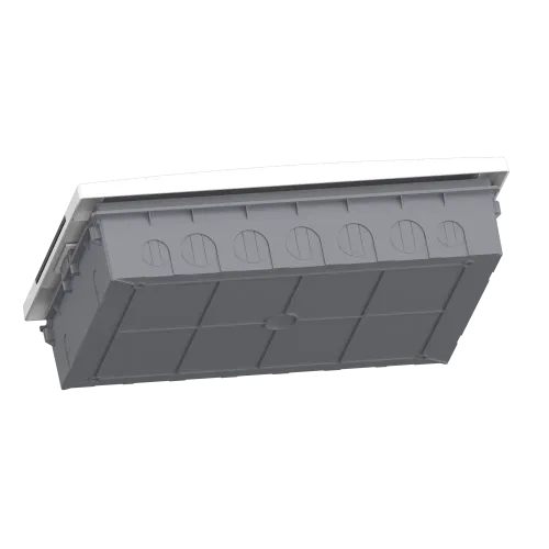 Электрический щит на 18 модулей, врезной, дымчатая дверь, Easy9 EU Schneider Electric EZ9EUA118