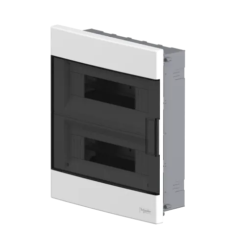 Электрический щит на 24 модуля, врезной, дымчатая дверь, Easy9 EU Schneider Electric EZ9EUA212